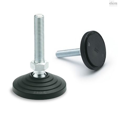 Elesa Levelling feet, LV.A-125-24-AS-M24x198-ESD-C LV.A-ESD-C